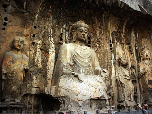 Longmen Grottoes in Luoyang on the 11-day China Cultural Tour