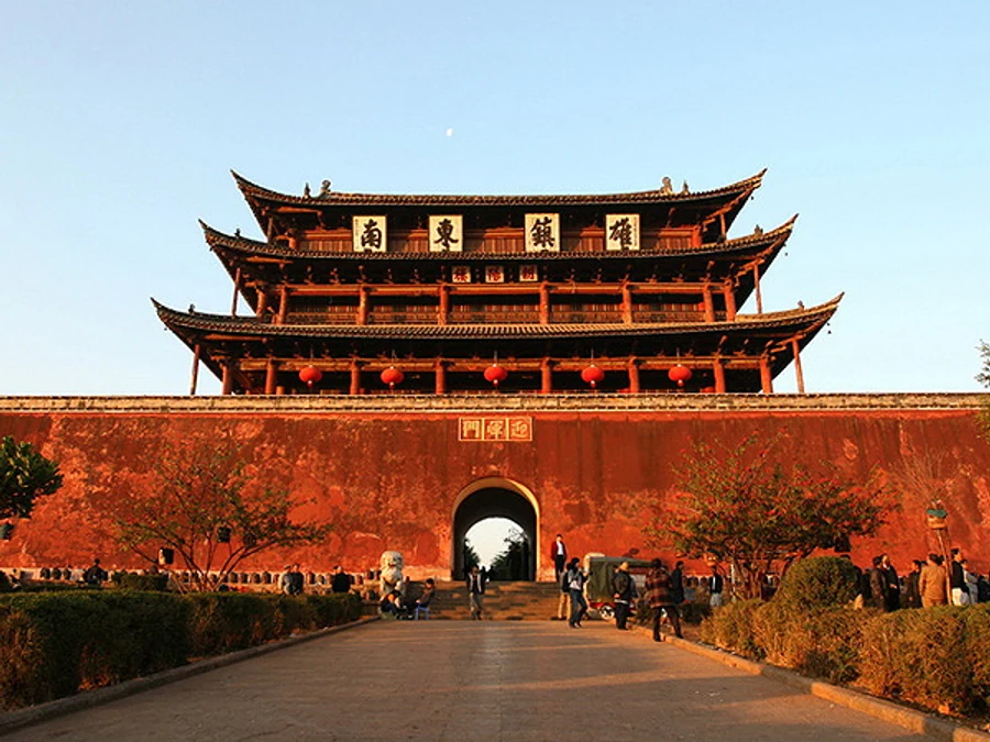 Chaoyang Gate in Jianshui Ancient Town, Yunnan