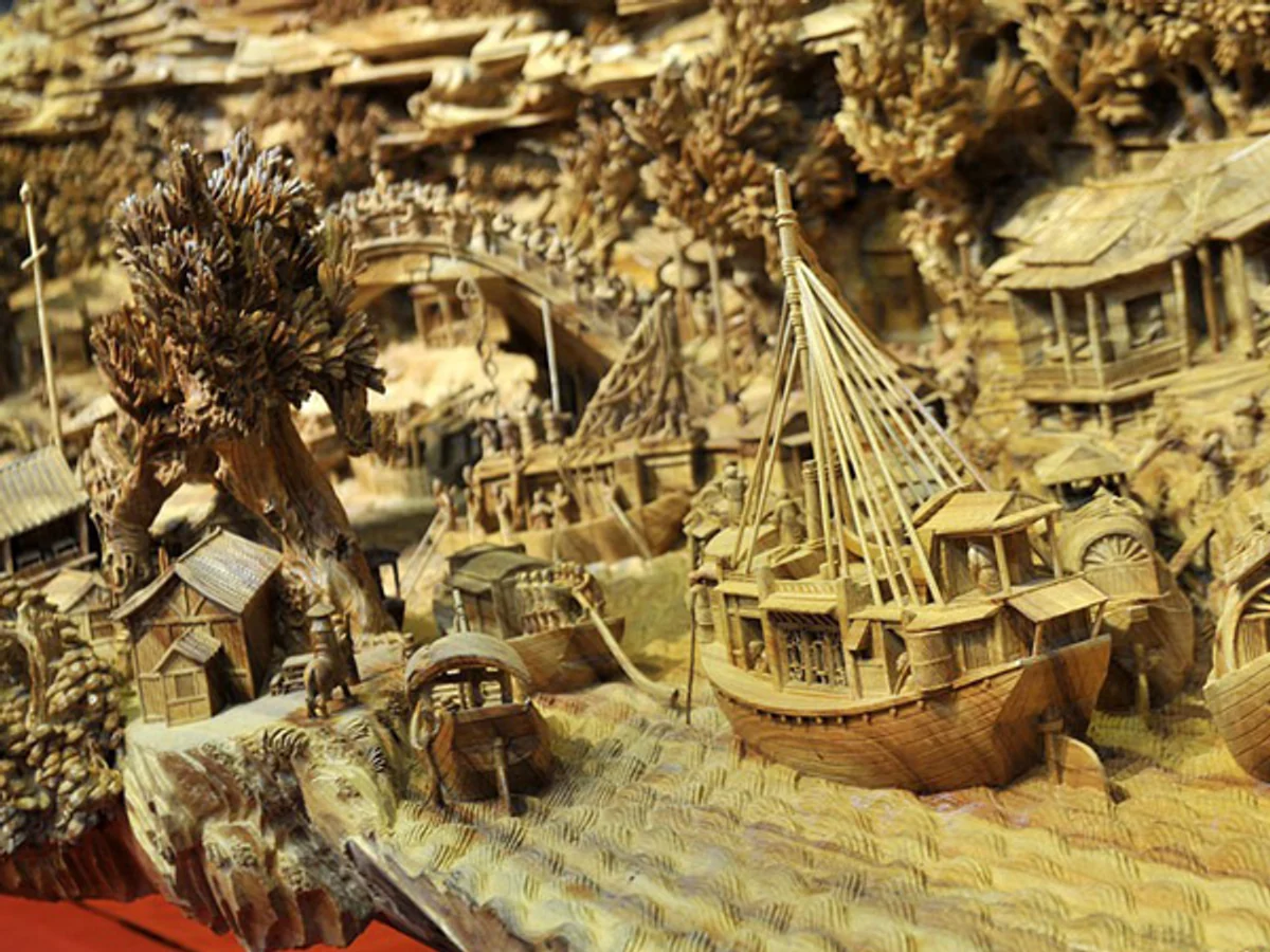 wood carving wood carving
