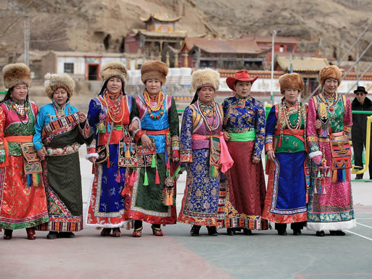 Tibetan costume Tibetan costume