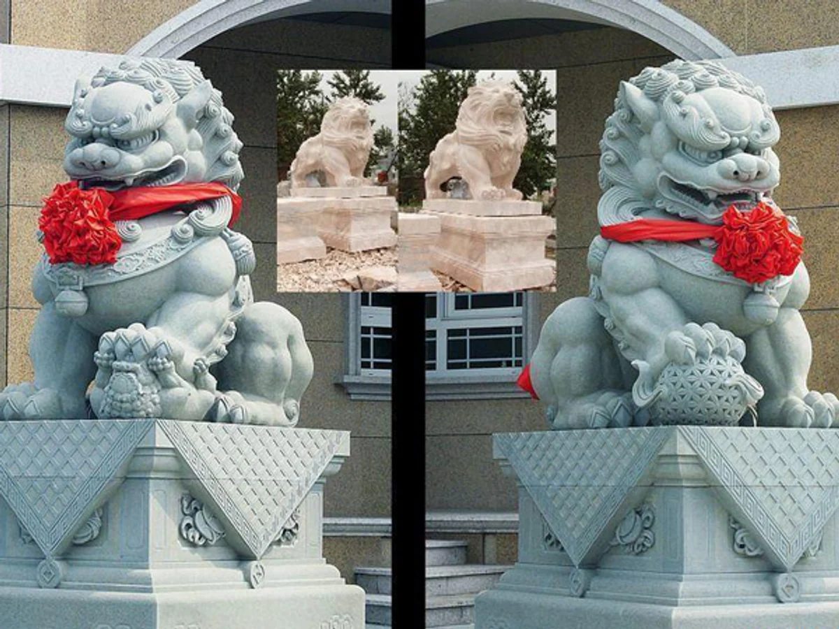 stone lion stone lion