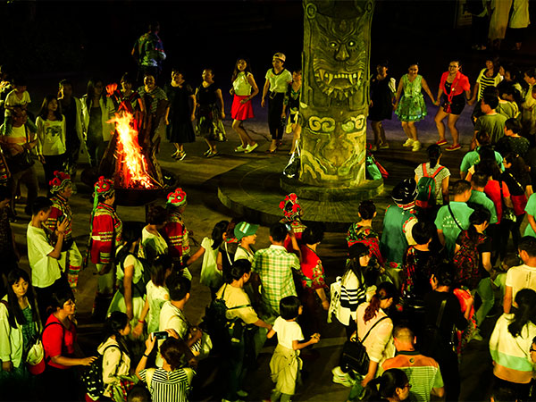 Torch Festival celebrations in Yunnan