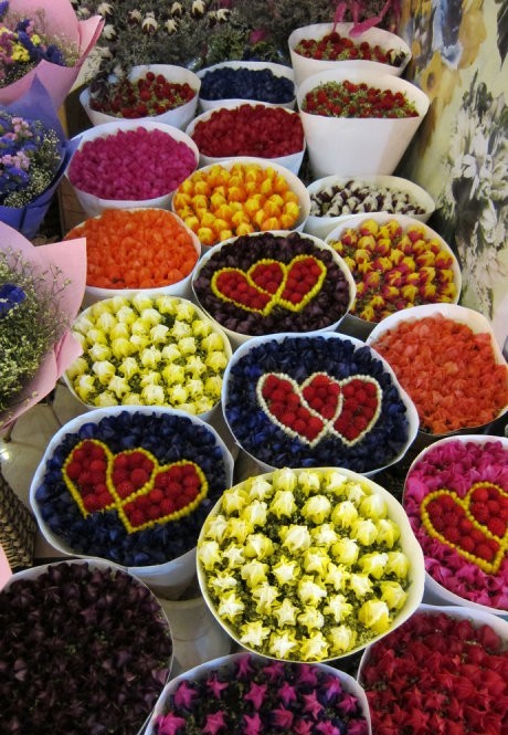 Kunming flower market 08