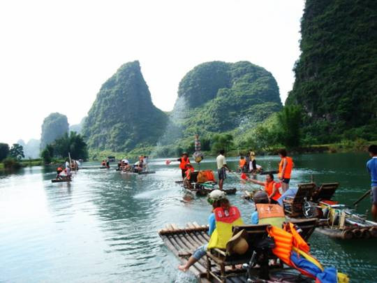 Yulong River in Yangshuo