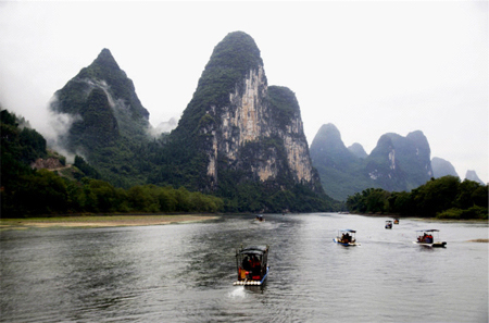Guilin li river cruise travelogue 01