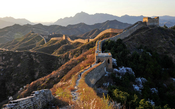 Srping outing in jinshanling great wall 03