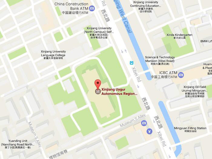 Xinjiang museum map 01