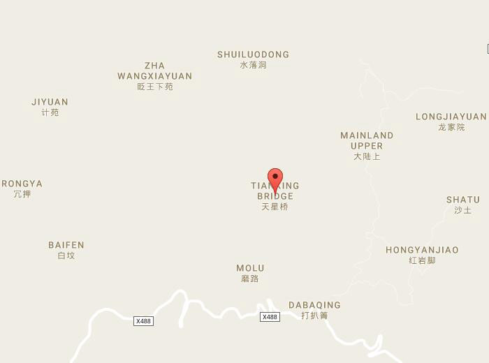 Tianxing bridge map 01