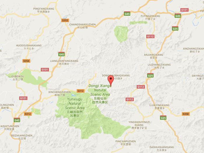 Bangchui mountain map 01