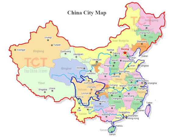 china map