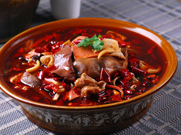 Boiled Blood Curd Recommended Snacks in Chongqing-Boiled Blood Curd