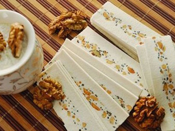 Hechuan walnut slices with visible walnut pieces