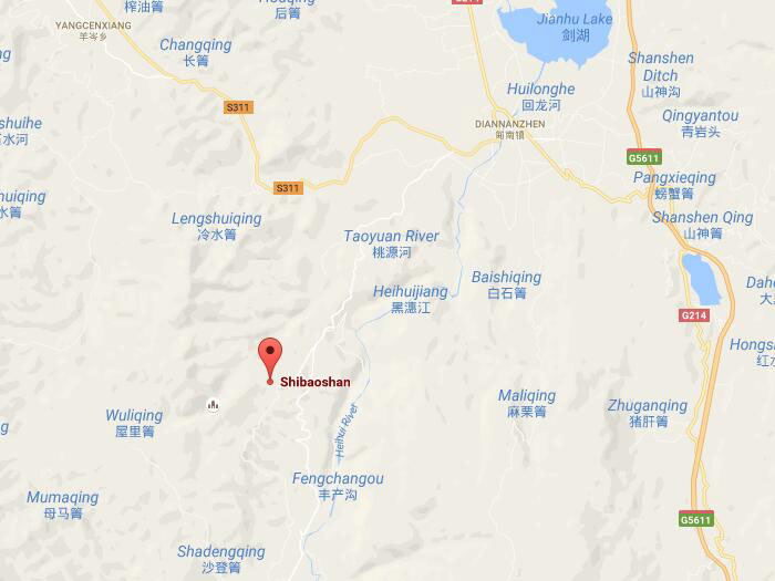 Shibao mountain map 01