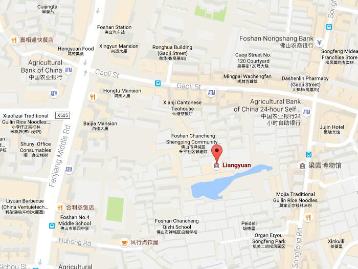Liangyuan garden map 01