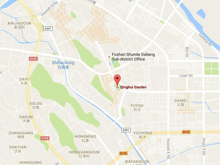 Qinghuiyuan garden map 01