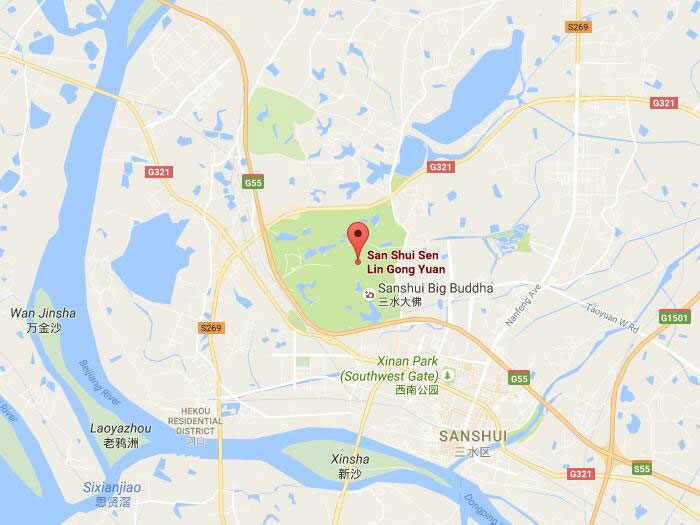 Sanshui map 01