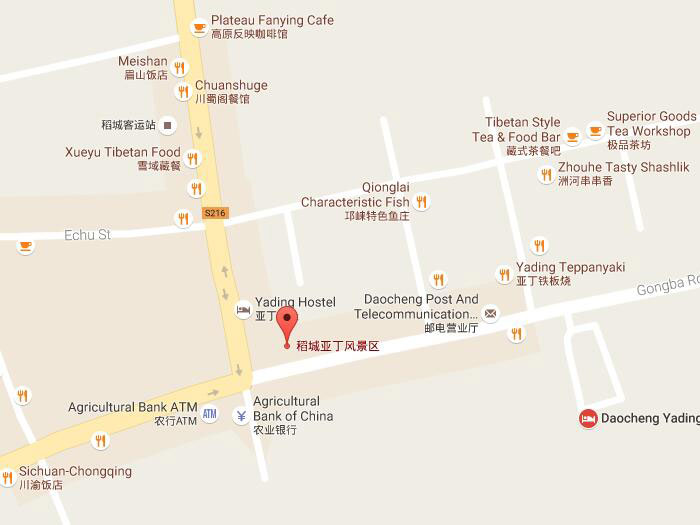 Daochengyading map 01