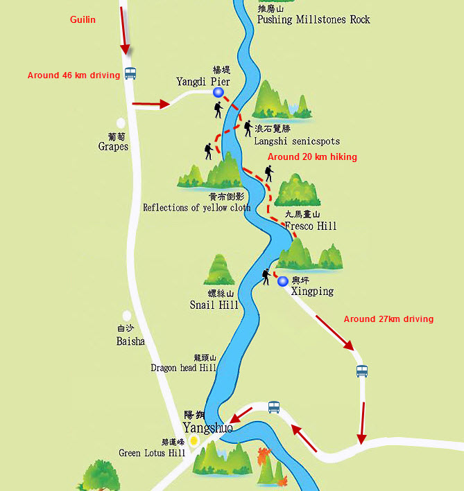 Li river hiking map 01