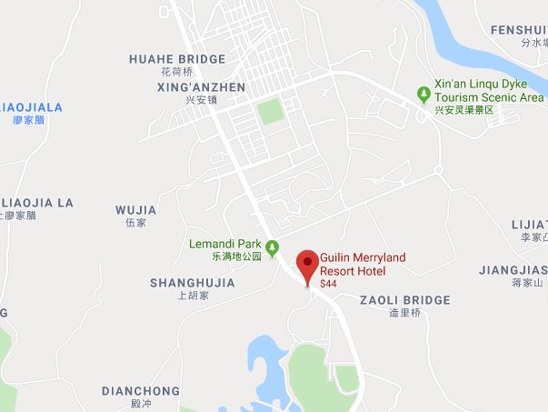 Merryland resort map