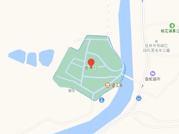 Lujia village map