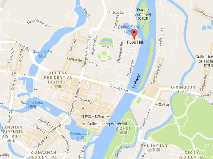 Map of fubo hill