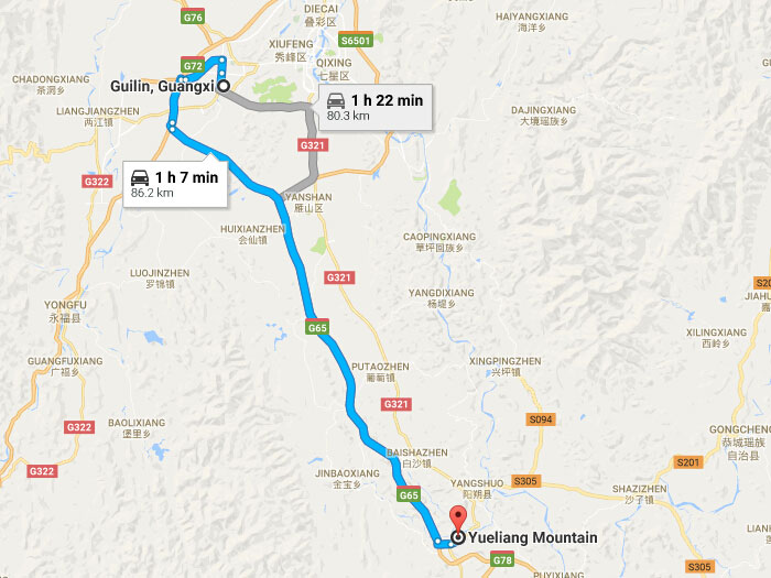 Map of moon hill