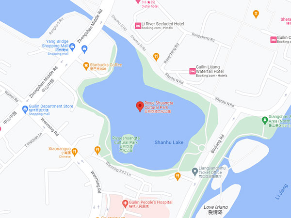 Riyue shuangta map