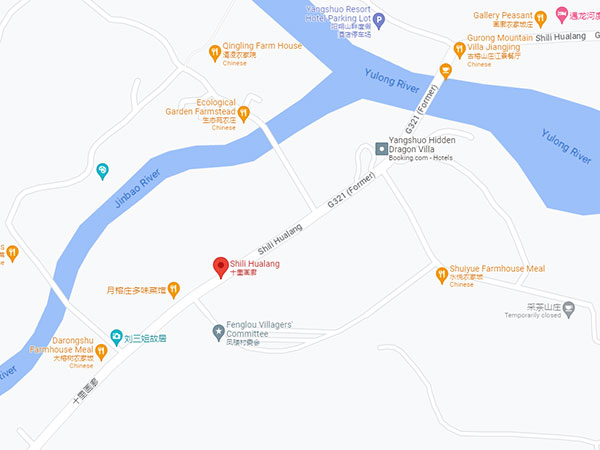 Shilihualang map