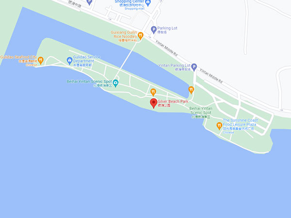 Silver beach map