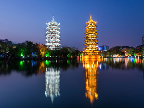 Sun Moon Pagodas