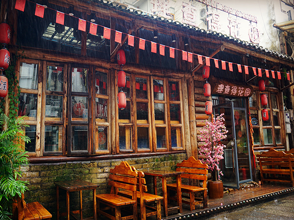 West Street,Xijie in Yangshuo West Street