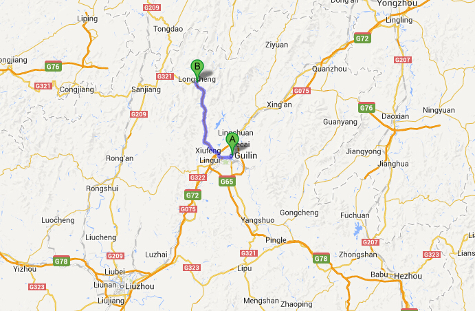 Guilin longsheng map 01