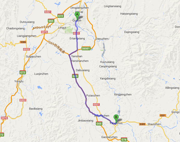 Guilin yangshuo map 01
