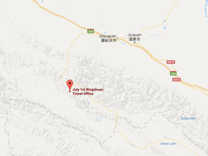 Qiyi glacier map 01
