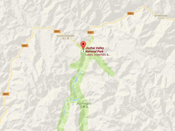 Jiuzhaigou map 01