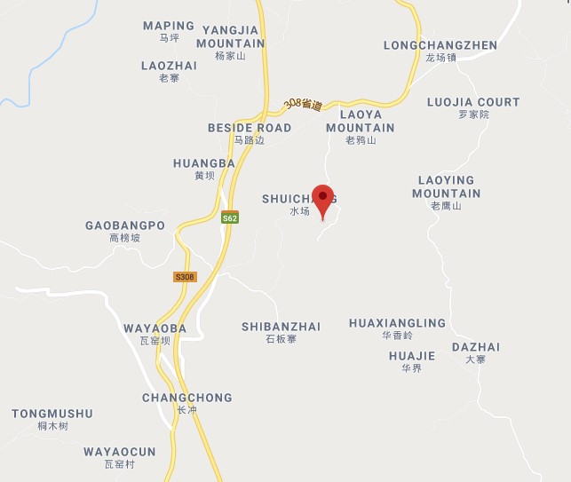 Matang gejia village map