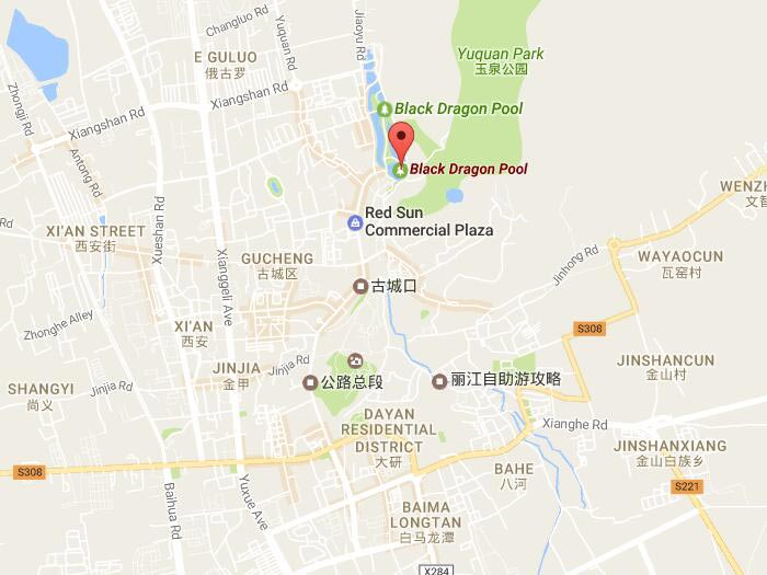 Black dragon pool map