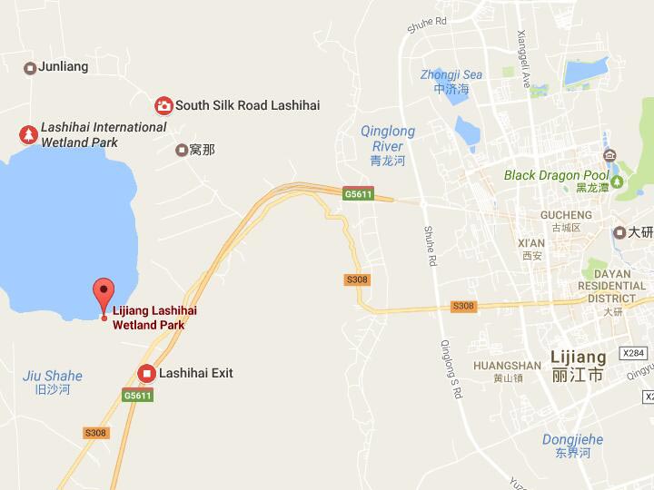 Lashi lake map