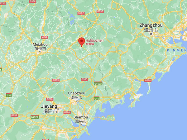Dabu tai an lou map