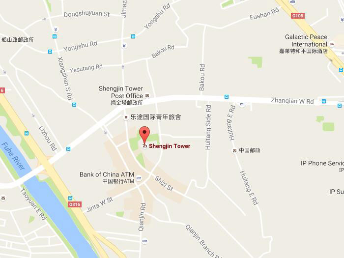 Shengjin tower map 01