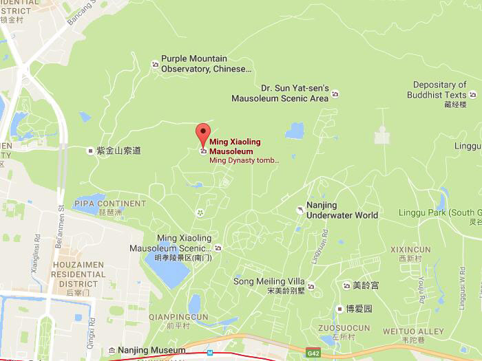 Mingxiaoling map 01