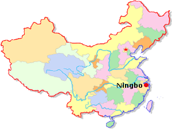 Ningbo location 01
