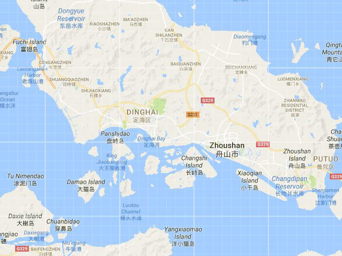 Zhoushan map 01