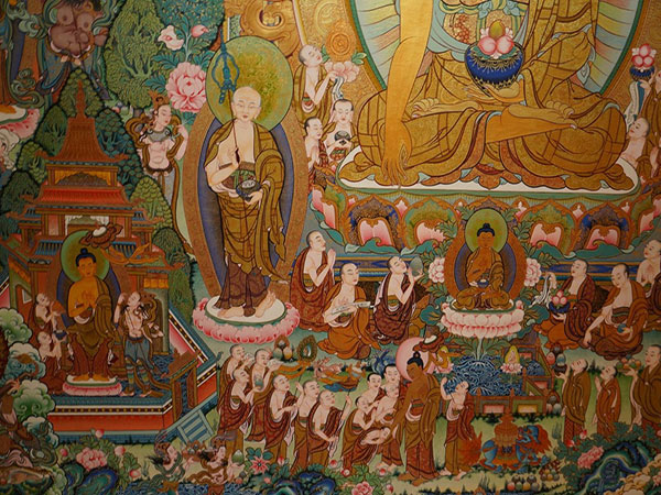 Regong art thangka