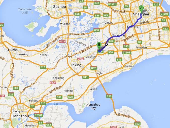 Shanghai fengjing map 01