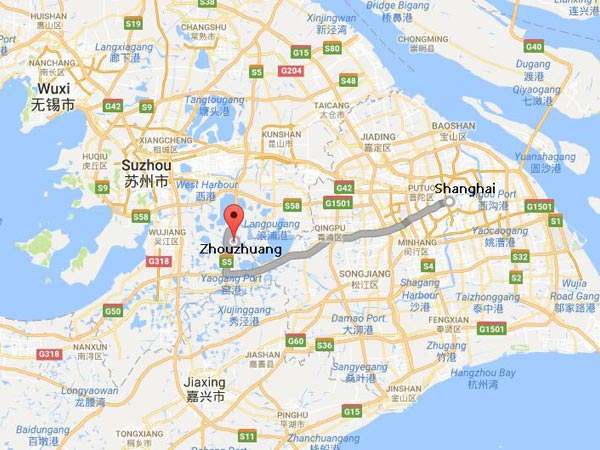 Shanghai zhouzhuang map 01