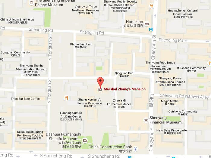 Marshal zhang mansion map 01