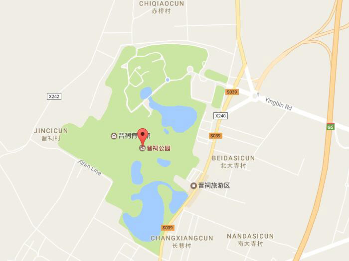 Jinci park map 01