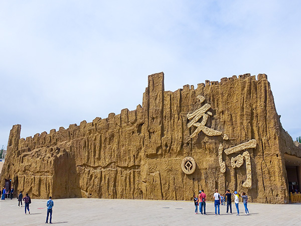 Jiaohe Ancient City near Turpan on a Silk Road tour route