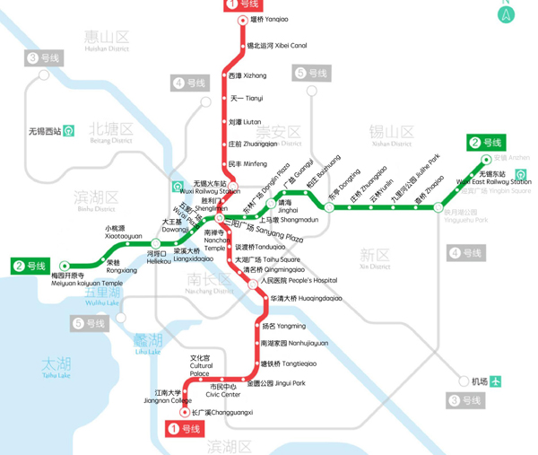 Subway Lines 1 and 2 revised